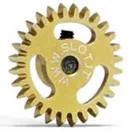 Slot.it GA1628E - Anglewinder Gear - 28T - Lightweight Ergal - 16mm diameter