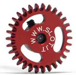 Slot.it GA1630E - Anglewinder Gear - 30T - Lightweight Ergal - 16mm diameter