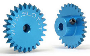 Slot.it GA26LH - Anglewinder Long Hub Gear - 26T - Lightweight Ergal - 15mm diameter