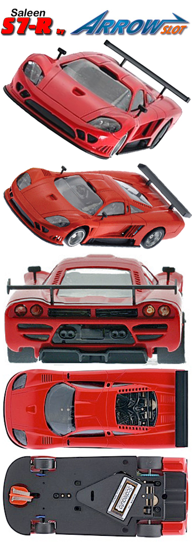 Arrow Slot 1001B Saleen S7R kit, red 