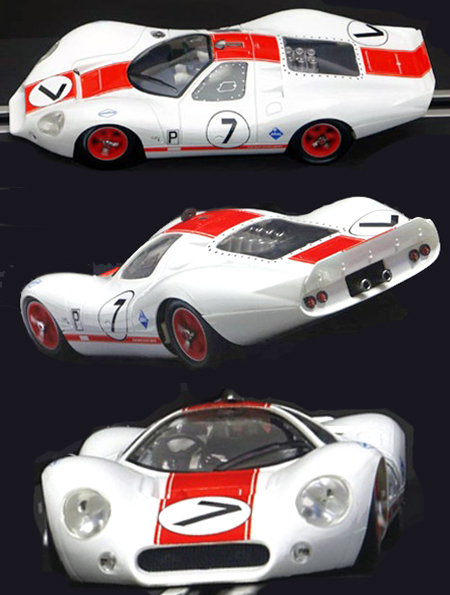 NSR 1126SW Ford P68 (F3L), white/red #7 