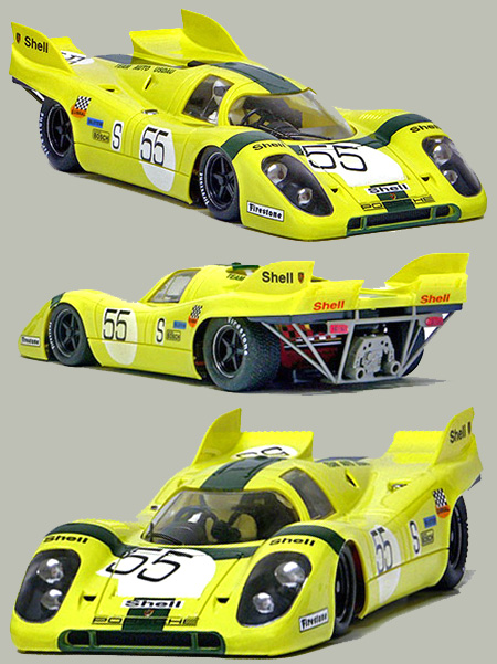 NSR 1137SW Porsche 917 Nurburgring 1971, yellow #55 