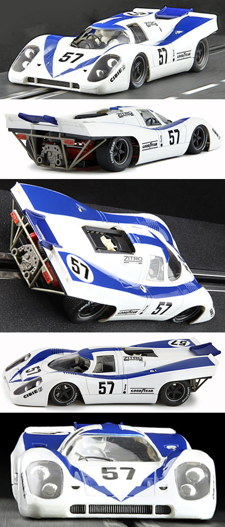 NSR 1152SW Porsche 917 LeMans 1971, white/blue #55