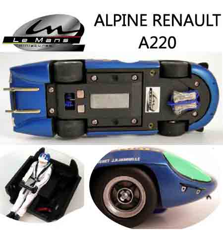 LeMans Miniatures 132044/27 Alpine-Renault A220 #27, LeMans 1968 - $118.99