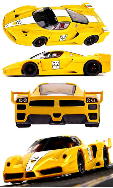 SCX 13810 Ferrari FXX yellow, digital