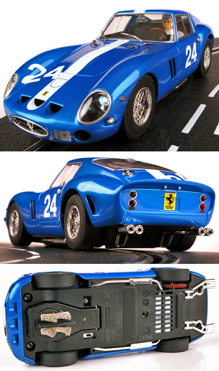 Carrera 23764 Ferrari 250 GTO, blue, D124 