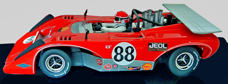 Carrera 27436 Lola T222 CanAm, Hiroshi Kazato 1971