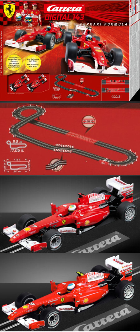 Carrera 40013 Ferrari Formula 1 race set, Digital 143