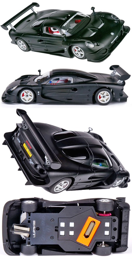 Avant Slot 51601 Lotus Elise GT1 road car, black 