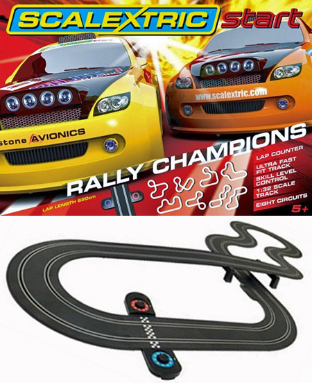 Scalextric C1287T Start Rally Champions race set