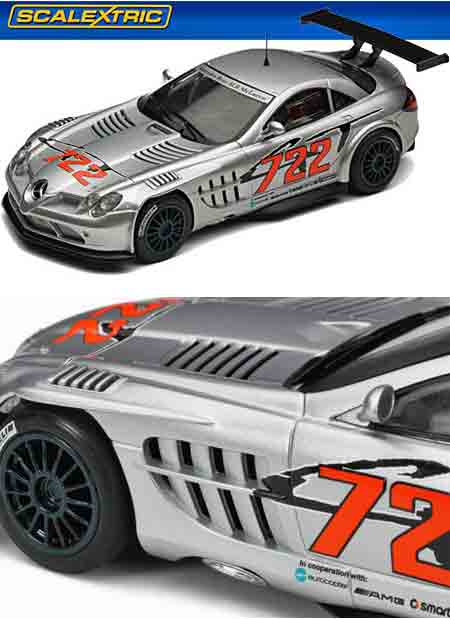 Scalextric C3010 - Mercedes-Benz SLR McLaren #722 [C3010