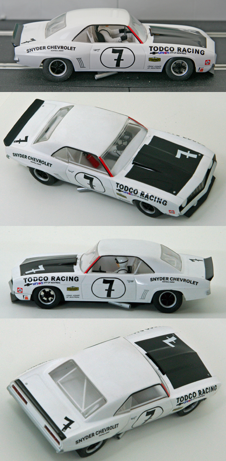 Scalextric C3221 1969 Camaro, Todco Racing 