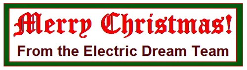 Merry Christmas From Electric Dreams!