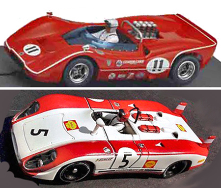 EDSET-05 McLaren M6B & Porsche 908 2-car pack 