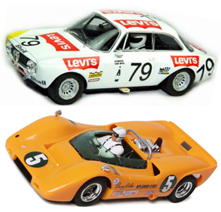 EDSET-12 McLaren M6A & Alfa Romeo 2-car pack