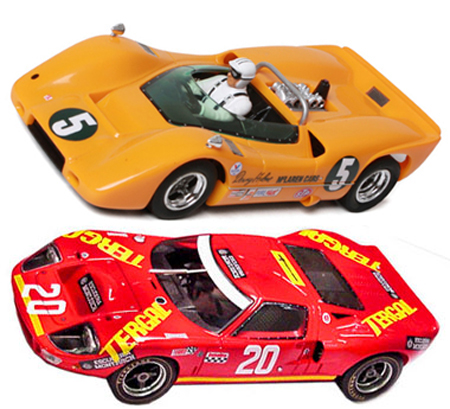 EDSET-19 McLaren M6A & Fly ford GT40 2-car pack