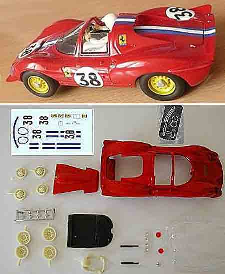 GMCS05/2 Ferrari Dino spyder painted body kit