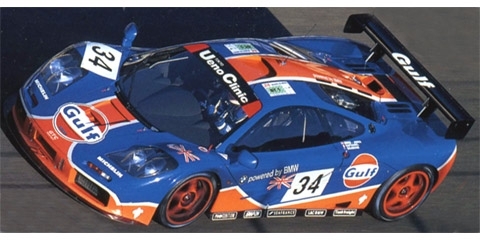 Mrslotcar Mr1044 Mclaren F1 Gtr Gulf Livery 34 Mr1044 79 99 Electric Dreams New And Vintage Slot Cars New And Vintage Slot Cars