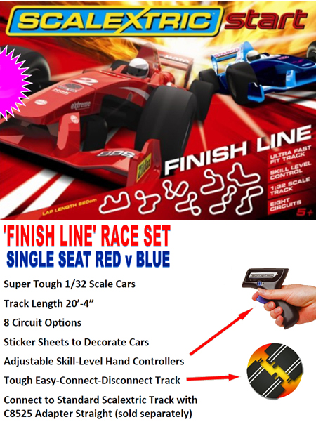 Scalextric C1293T Start Finish Line race set