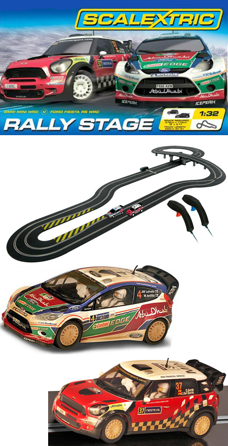 Scalextric C1295T Rally Stage race set