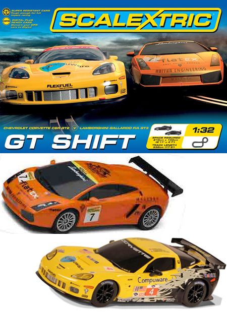 Scalextric C1298T GT Shift race set