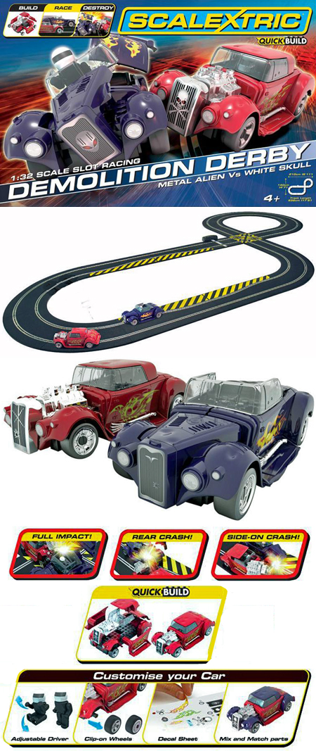 Scalextric C1301T Demolition Derby race set