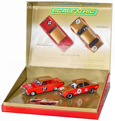 Scalextric C2981A Alan Mann Racing 2-car set