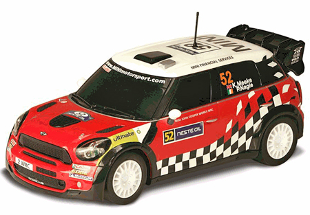 Scalextric C3285 BMW Mini Rally D'Italia 2011 