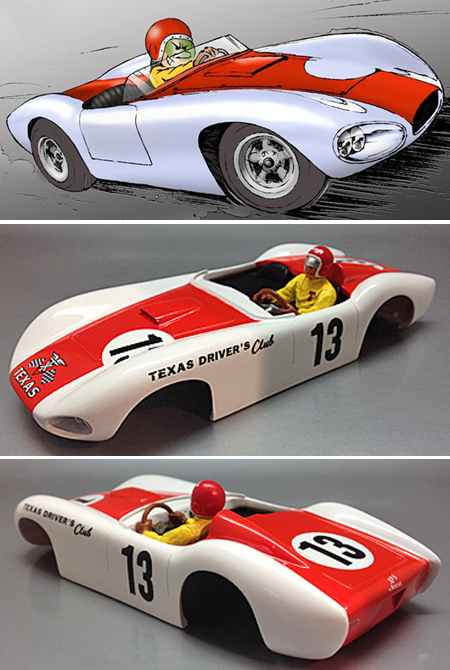 Proto Slot CB073/2P Bocar XP5, "Texas Spirit", painted body kit