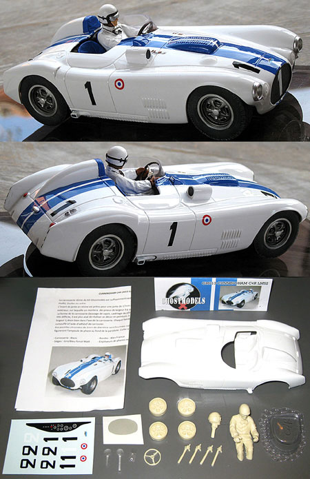 Proto slot GM013P Cunningham C4R, LeMans 1952, 1/24 painted