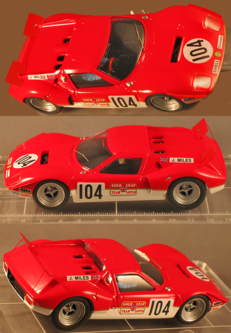 Proto Slot GM022 Lotus Europa 1982, red. RTR 