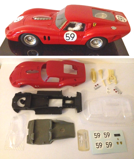 MMK 51PK Ferrari 250 Drogo, LeMans 1963, painted body kit