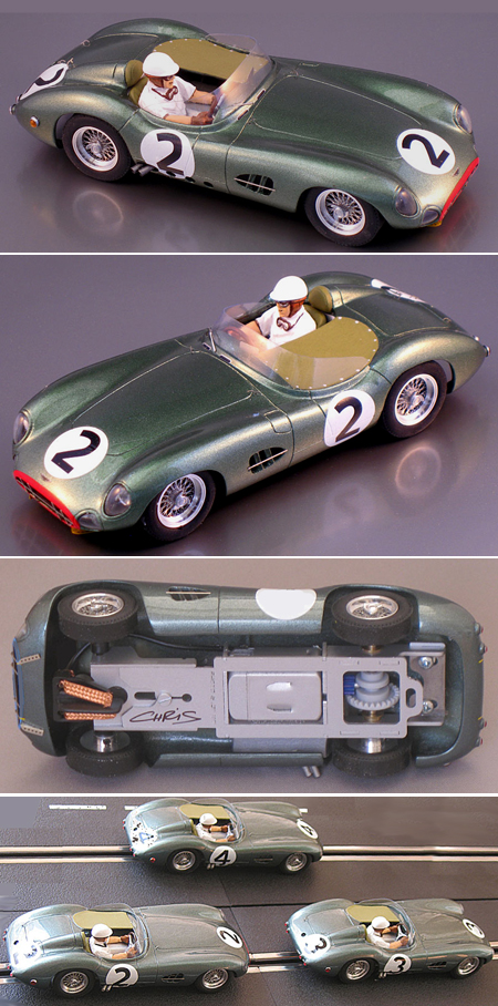 PSK 002-2-RTR Aston Martin DBR1 #2, LeMans 1958