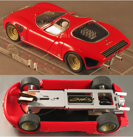 PSK 006-3-RTR Alfa romeo Stradale red