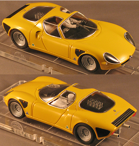 PSK 006-2-RTR Alfa romeo Stradale yellow