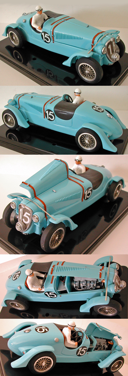 MMK SF12B Delahaye 1938 LeMans winner w/ engine detail