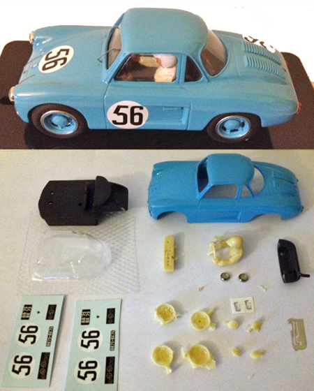 MMK SF13PK Renault 4CV, LeMans 1953, painted body kit